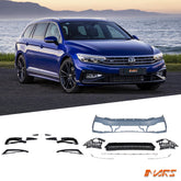 R Line Style Front Bumper bar Bodykit for VolksWagen VW Passat B8 2019-2023