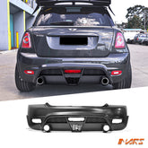 JCW Style Rear Bumper bar Bodykit for Mini Cooper R56 2007-2013