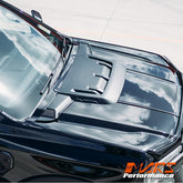 Black 3 pieces Bonnet / Hood Scoop Plastic Vent Bodykit for NEW GEN Ford Ranger & Everest 2022-2025