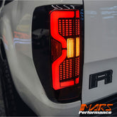 Smoked 3D Stripe Bar Full LED Tail Lights for Ford Ranger PX T6 2011-2021 MK1 MK2 MK3 & Raptor