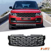 Gloss Black SVA Style Front Bumper Bar Grille Grill Bodykit for LAND ROVER Range Rover Vouge L405 2018-2021