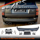 SVO Style Rear Bumper Bar Bodykit & Exhaust Tips for LAND ROVER Range Rover Vouge L405 2013-2021