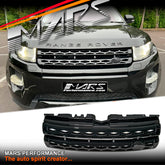 Gloss Black Dynamic Front Bumper Bar Grille Grill Bodykit for LAND ROVER Range Rover Evoque L538 2011-2014