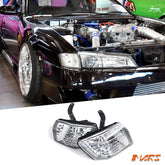 Crystal Clear Side Corner Parker Lights for Nissan 200SX Silvia S14 Series 2 1997-1998