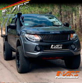 Matt Black Front Bumper Bar Grille Grill Bodykit for Mitsubishi Triton MQ UTE 2015-2018