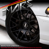 VMR V718 4 x 18 Inch Matt Black Concave Alloy Wheels Rims 5x120
