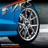 VMR V804 Flow-Formed 19 Inch Hyper Silver Stag Concave Alloy Wheels Rims