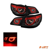 Black LED Tail lights for Holden Commodore VF 4 doors Sedan & Chevrolet SS 2013-2017
