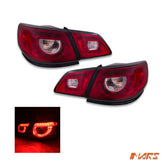Red Clear LED Tail lights for Holden Commodore VF 4 doors Sedan & Chevrolet SS
