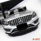 AMG C63 Panamericana Style Front Bumper Bar Grille Grill Bodykit for Mercedes-Benz 2015-2018 C-Class W205 Sedan & C205 Coupe