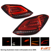 Full LED AMG C63-S Facelift Style Tail Lights for Mercedes-Benz C-Class W205 Sedan 2015-2021
