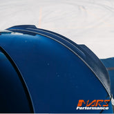 FloKraft Dry Carbon Fibre Rear Trunk Lip Spoiler Wing for Mercedes-Benz C-Class W205 Sedan include C43 C63 AMG