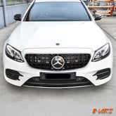 Black E63 Panamericana Style Front Bumper Bar Grille Grill Bodykit for Mercedes-Benz E-Class C238 W213 S213 & E43 E53 AMG 2016-2020 Pre Update