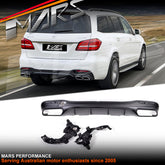 Rear Bumper bar Diffuser Bodykit for Mercedes-Benz GLS-Class X166 2016-2019 & GLS63 AMG
