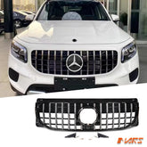 GLB35 Panamericana Style Front Grille Grill Bodykit for Mercedes-Benz GLB-Class X247 -No AMG Sport Bumper Bar 2020-2023
