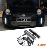 MARS Bumper Bar LED DRL Day-Time Running Lights for Nissan 350Z Z33 2006-2008 Fairlady Z