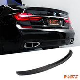 AC Schnitzer Style Carbon Fibre Rear trunk boot lip Spoiler Bodykit for BMW 7 - Series G11 G12 Sedan 2015 - 2022 - Mars Performance