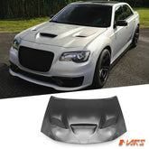 Aluminium Hellcat Style Bonnet Hood Bodykit with Air Vents for Chrysler 300 LX 2012 - 2021 & SRT - Mars Performance