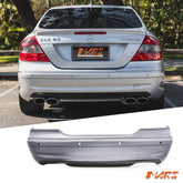 AMG CLK63 Style Rear Bumper bar & Diffuser for Mercedes - Benz CLK Class W209 C209 Coupe - Mars Performance