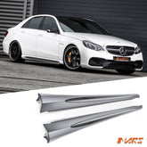 AMG E63 - S Style Side Skirts Bodykit for Mercedes - Benz E - Class Sedan W212 2009 - 2016 - Mars Performance
