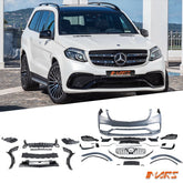 AMG GLS63 Style Front Bumper bar Bodykit & Grill for Mercedes - Benz GLS Class X166 2016 - 2019 - Mars Performance