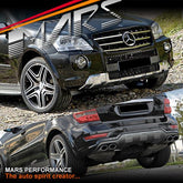 AMG ML63 Style Front & Rear Bumper bar for Mercedes - Benz ML Class W164 09 - 12 - Mars Performance