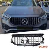 AMG Panamericana GLA45 Style Front Bumper Bar Grill Grille Bodykit for Mercedes - Benz GLA - Class H247 - Non - Sport Bumper - Mars Performance