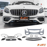 AMG S63 Style Front Bumper Bar Bodykit with Grill for Mercedes - Benz S - Class Coupe W217 C217 2015 - 2021 - Mars Performance