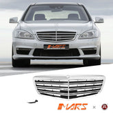 AMG S65 Style Front Bumper bar Grill for Mercedes - Benz S - Class W221 2010 - 2013 - Mars Performance