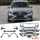 AMG Style Front Bumper bar Bodykit & Grille Grill for Mercedes - Benz GLB - Class X247 & GLB35 2019 - 2023 - Mars Performance