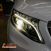 AMG Style Full LED DRL Head lights with Sequential Indicator for Mercedes - Benz W447 Van V - Class & Vito Valente 2015 - 2024 - Mars Performance