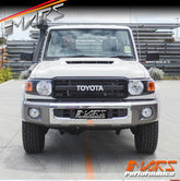 Black 70th anniversary Style Front Grill Grille Bodykit for Toyota Land Landcruiser 70 Series 2007 - 2022, FJ70 LC73 LC76 LC78 LC79 - Mars Performance