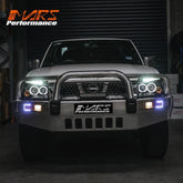 Black Angel - Eyes Projector Head Lights for Nissan Navara D22 2003 - 2014 - Mars Performance