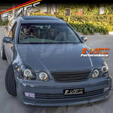 Black CCFL Angel - Eyes Projector Head Lights for Lexus GS300 1998 - 2005 JZS160R - Mars Performance
