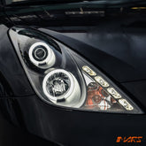 Black CCFL Angel Eyes Projector Head Lights for Toyota Celica 1999 - 2006 - Mars Performance