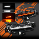 Black DRL Lights with LED Indicators Turn Signal for Chevrolet Camaro 2SS 2016 - 2018 - Mars Performance