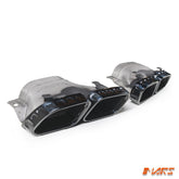 Black exhaust Muffler Tips for Mercedes - Benz Mercedes - Benz E - Class W238 C238 Coupe E63S AMG Style Rear bumper diffuser - Mars Performance