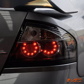 Black LED Altezza Tail Lights for Ford Falcon Fairmont FPV BA BF Sedan 2002 - 2008 - Mars Performance