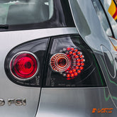 Black LED Altezza Tail lights for VolksWagen VW Golf V MK - 5 2004 - 2009 - Mars Performance