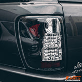 Black LED Tail Lights for JEEP Grand Cherokee WJ 1999 - 2004 - Mars Performance