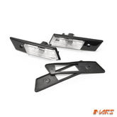 Black Side Fender turn Signal Indicator Guard lights for BMW E36 3 - Series 1991 - 1996 - Mars Performance