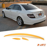 Brabus Style unpainted Rear Trunk Lip Spoiler Bodykit for Mercedes - Benz C - Class W204 Sedan & C63 AMG 2007 - 2014 - Mars Performance