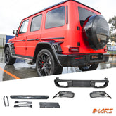 Brabus WideStar Style Rear Bumper Bar Bodykit for Mercedes - Benz G - Class W464 W463A & G63 AMG 2019 - 2024 - Mars Performance