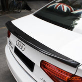 Caractere Style Carbon Fibre Rear Trunk Lip Spoiler Bodykit for AUDI A4 B8 4 Doors Sedan 2012 - 2015 - Mars Performance