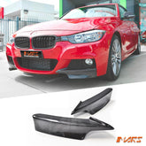 Carbon Fibre Performance Front bumper bar Splitters Spoiler Bodykit for BMW 3 - Series F30 F31 M Tech M Sport 2012 - 2018 - Mars Performance