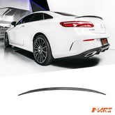 Carbon Fibre Rear Trunk Lip Spoiler Bodykit for Mercedes - Benz E Class Coupe C238 W238 2017 - 2023 & E53 AMG - Mars Performance
