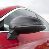 Carbon Fibre Replacement Mirror Cover caps Bodykit for AUDI A4 S4 RS4 B9 & A5 S5 RS5 F5 - Mars Performance