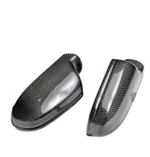 Carbon Fibre Replacement Mirror Cover caps for AUDI A3 S3 8P & A4 S4 B8 & A5 S5 8T Update model, without side assist - Mars Performance