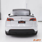 Carbon Print Aero DYNAMIC Rear Trunk Boot lip Spoiler BodyKit for Tesla Model Y 2022 - 2024 - Mars Performance