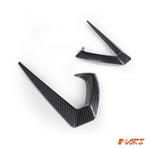 Carbon Print Aero DYNAMIC Side Fender Guard Camera Vent Blade Canard BodyKit for Tesla Model Y 2022 - 2024 - Mars Performance